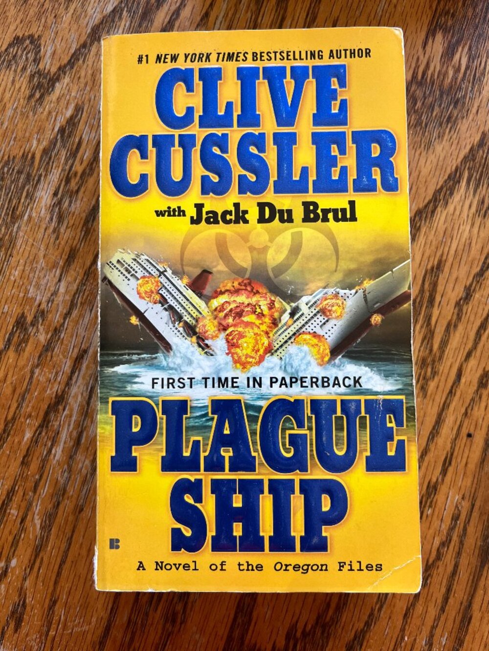 June Sale ⭐️ 5/$30  Plague Ship (Clive Cussler)